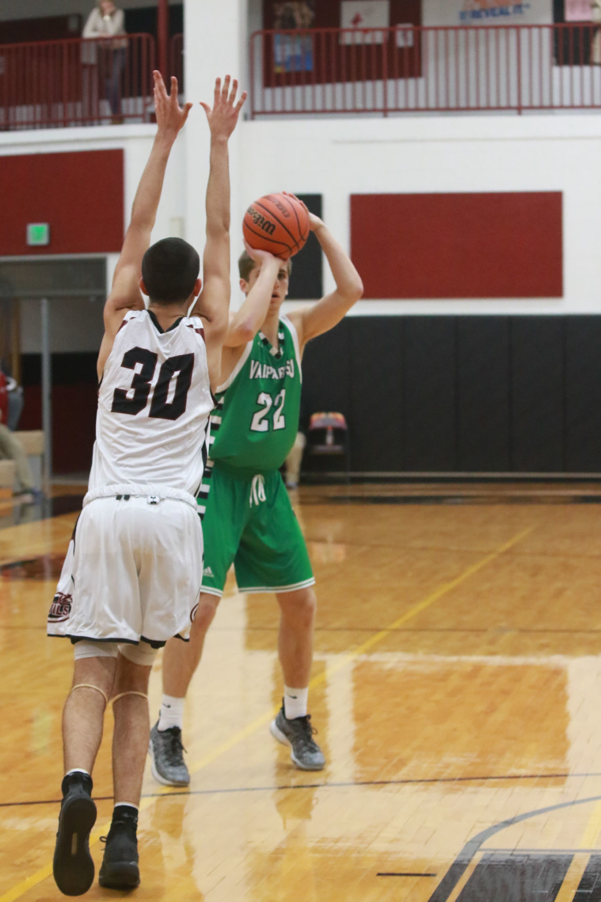 Gallery: Boys basketball - Valparaiso at Lowell